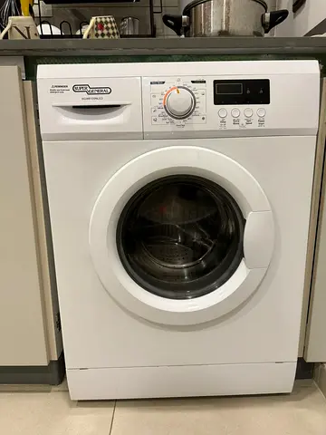 Super General 6 kg Front Loading Washing Machine 6100-NLED, 1000 RPM Washer, FREE DELIVERY +WARRANTY
