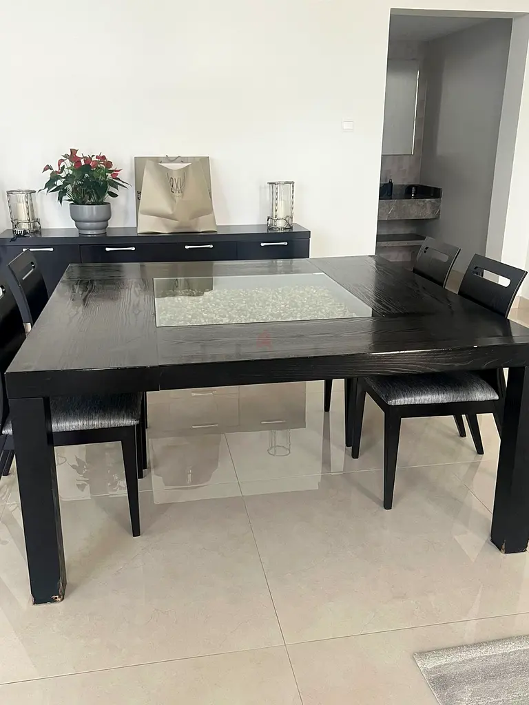 Dining table with 4 chairs