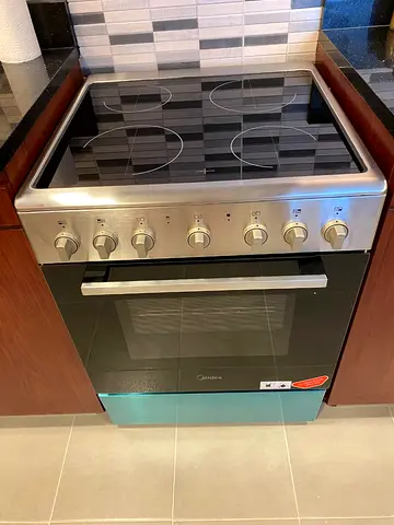 Midea 60x60cm Freestanding Ceramic Cooker with 65L Multifunction Oven, 4 Zones FREE DELIVERY +WARRAN