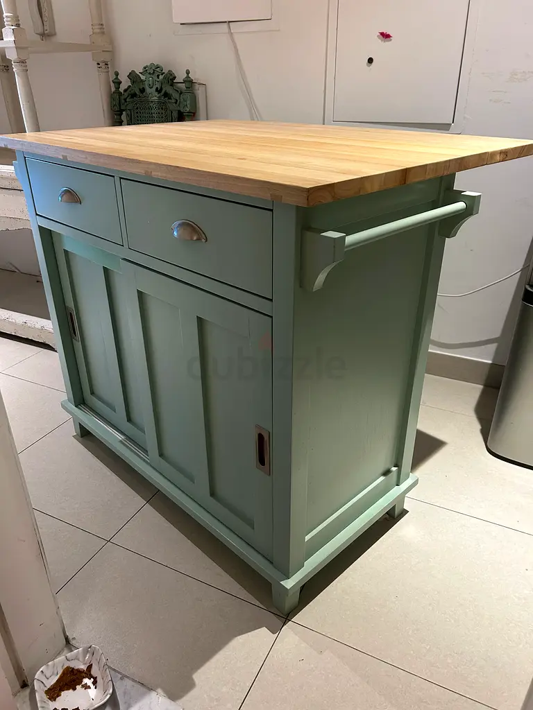 Crate and Barrel kitchen island
