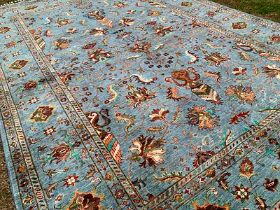 3x2m | New Handmade Beautiful Grey Sultani Fine Carpet