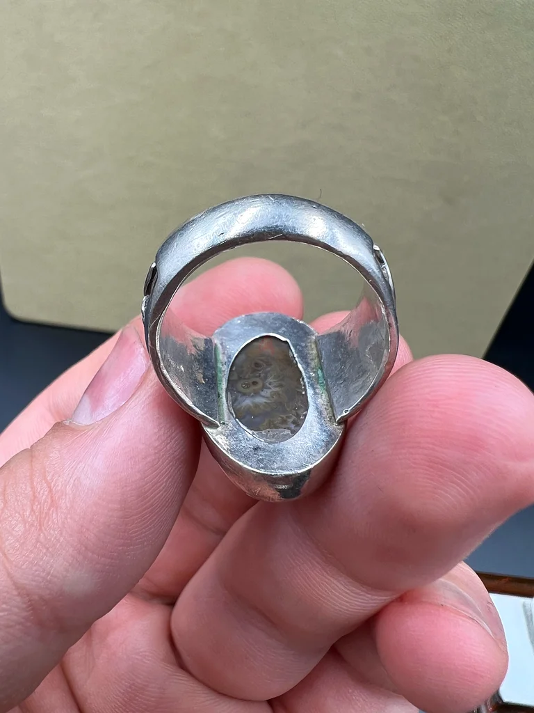 An old Agate stone ring63231693874561113