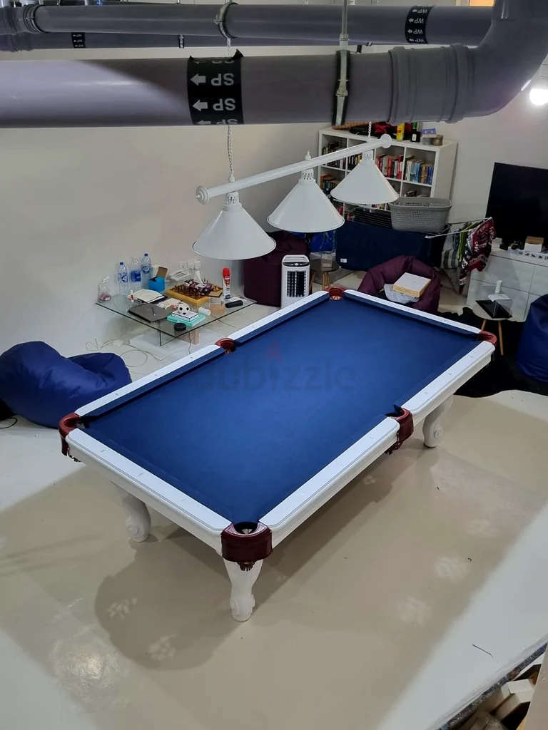 Custom 8foot marble base billiard pool table with all accessories