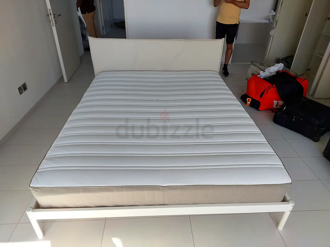 Ikea bed with Ikea mattress