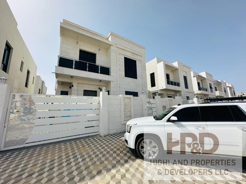 5 master bedroom very prime location villa for rent in al yasmeen ajman