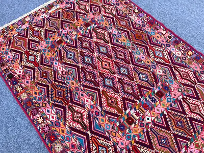 180 x 133 cm | New Handmade Beautiful Mashwani Barjesta Carpet