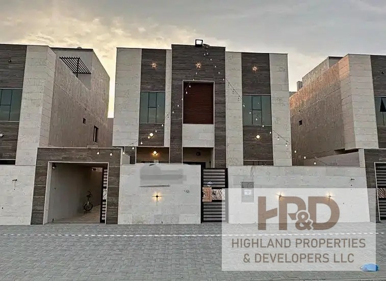 | For rent | Villa | In Al Zahia area | 5 master bedrooms | Council, lounge, kitchen and maid&