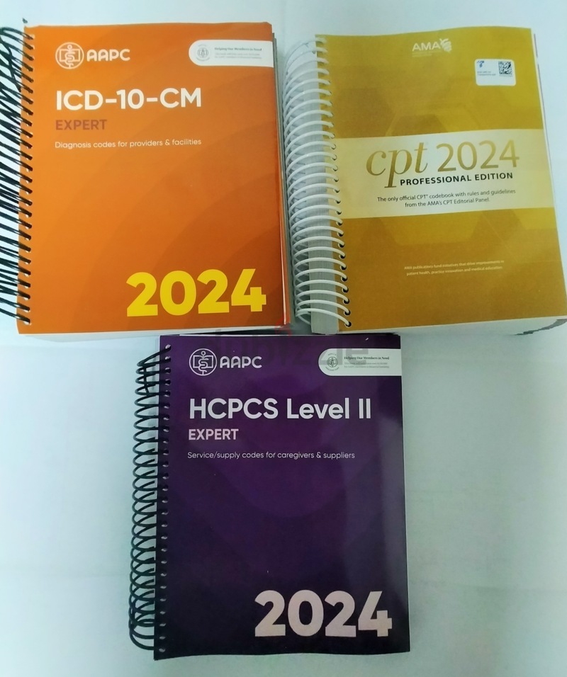 AAPC medical coding books 2024