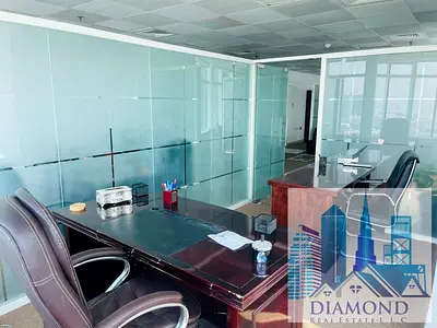 Vacant Fully Luxury Furnished Office For Sale With Parking In Horizon Tower Ajman Down Town