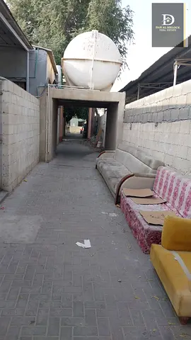 For Sale In Sharjah, Industrial Area 15, Fenced Industrial Land, Area 19,500 Square Feet, Consistin