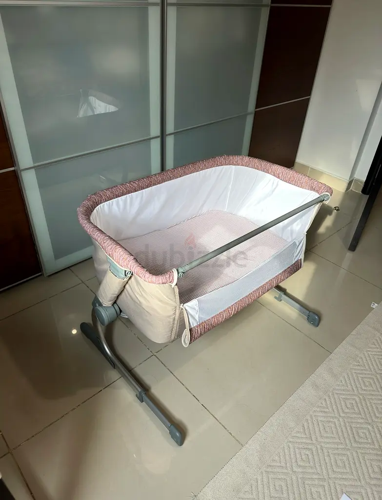 Baby crib next to me