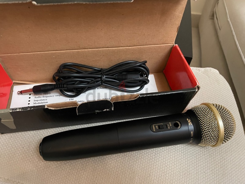 JVC WIRELESS KARAOKE WM V204 WITH MIC dubizzle