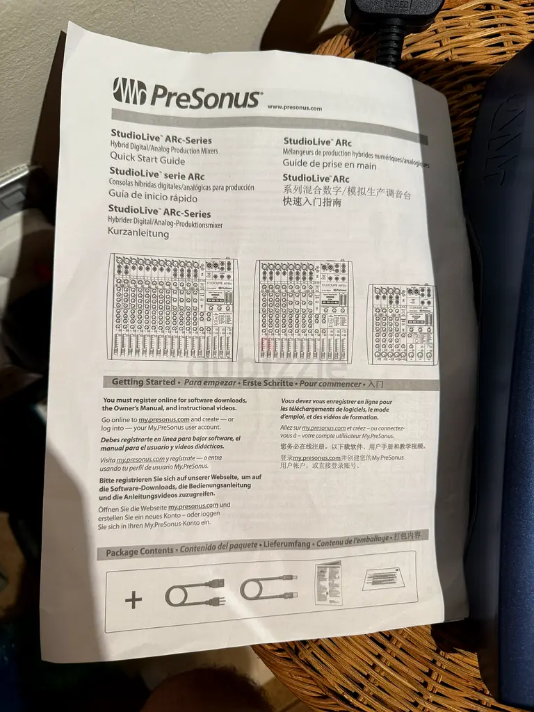 Presonus Studiolive AR8 Hybrid Production Mixer