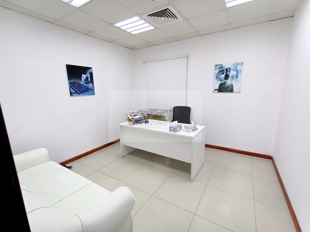 Office for Rent Al Garhoud 1037 Sqft Office With Ready Partition