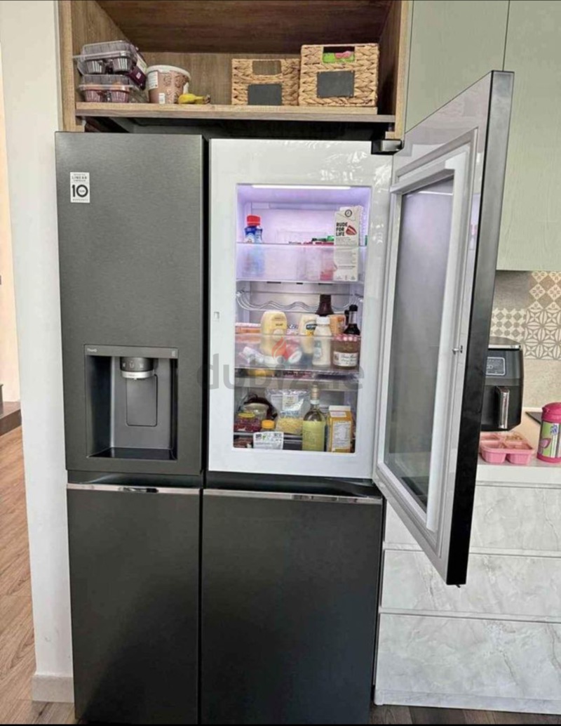 LG side by side instaview Latest new model Refrigerator perfect Neat ...