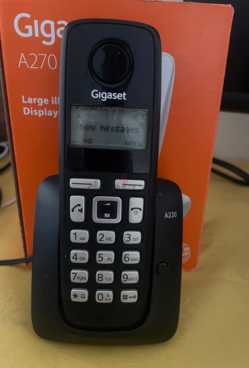 Gigaset A220 cordless phone for sale | dubizzle