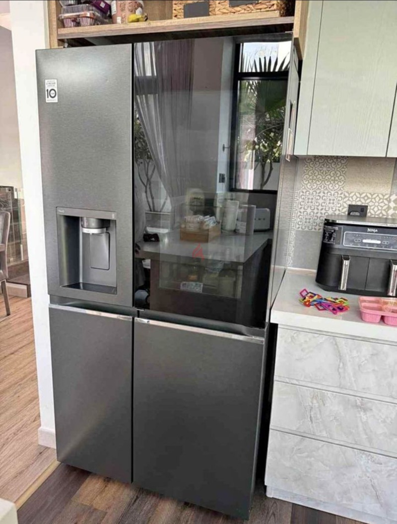 LG side by side instaview Latest new model Refrigerator perfect Neat ...