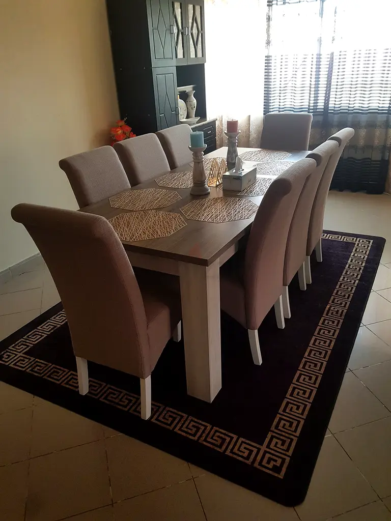 8 seat dining table set