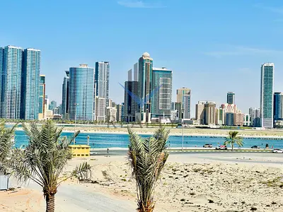 Stunning Sea View 1 Br For Rent |30 Days Free| Shj