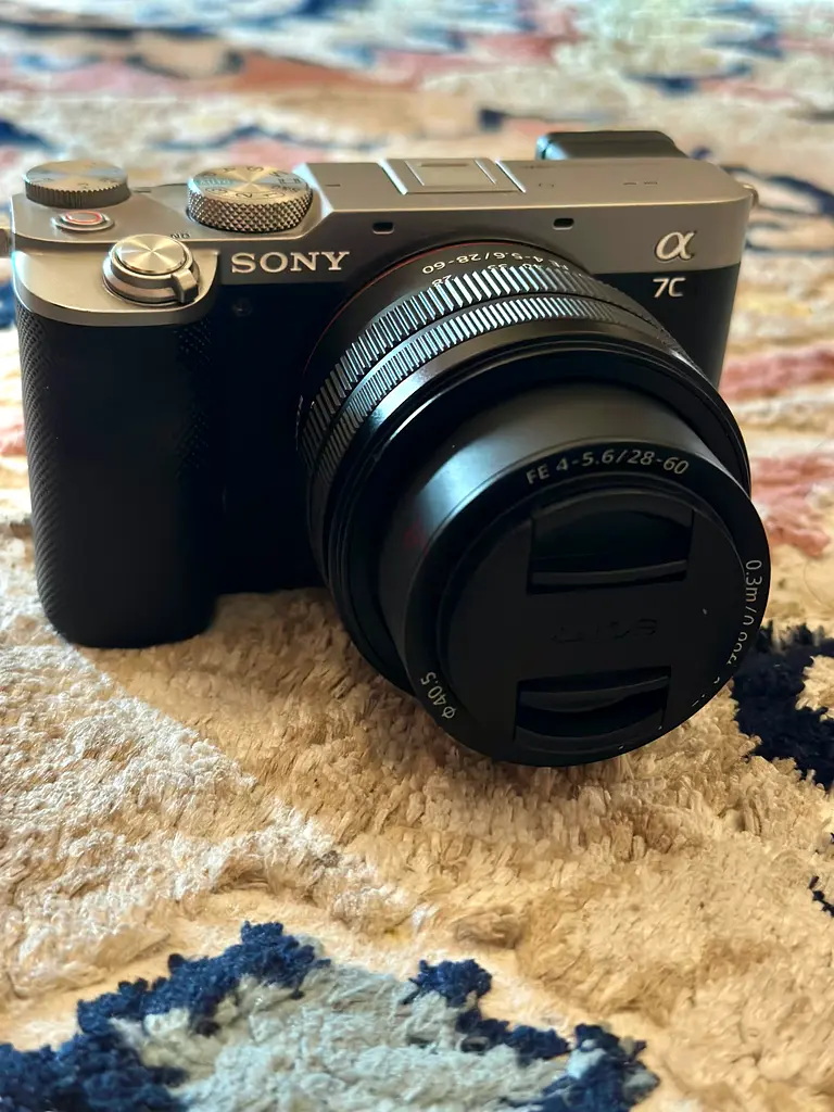 Sony A7c Mirrorless Camera with kit lens