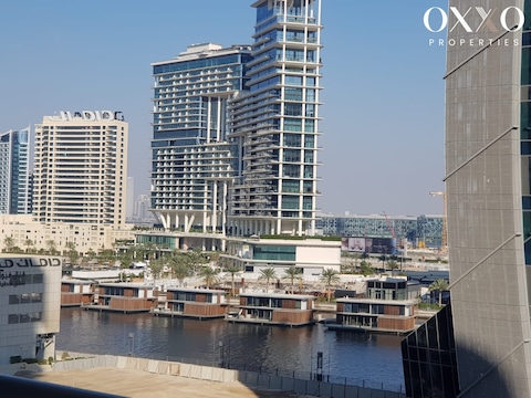 Big Balcony | With Canal View | In Businessbay