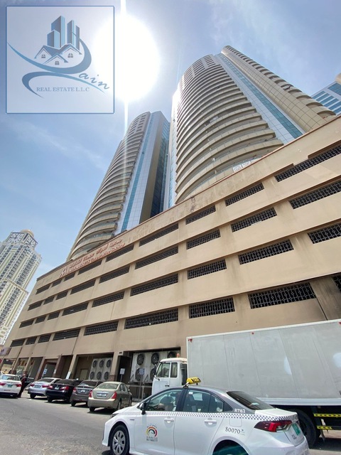 Balcony Studio Apartment With Parking For Sale In Horizon Tower Ajman