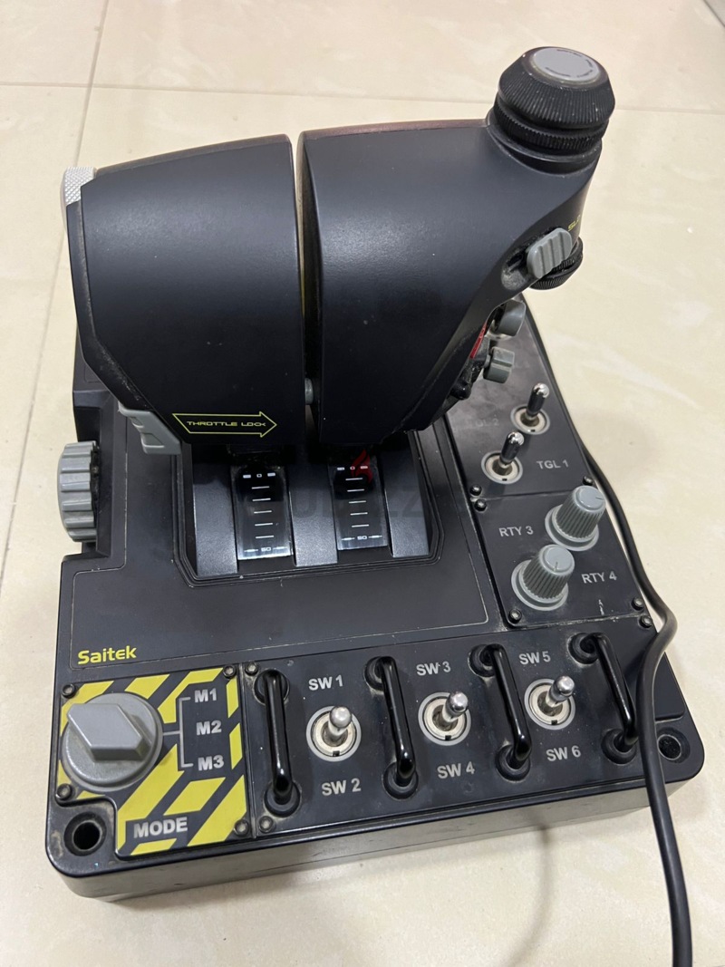 Saitek x55 hotas , flight simulator controller | dubizzle