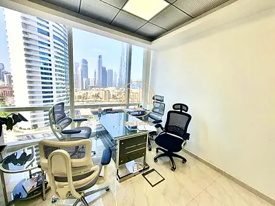 Chiller Free,office Space,ready To Move,burj Khalifa View