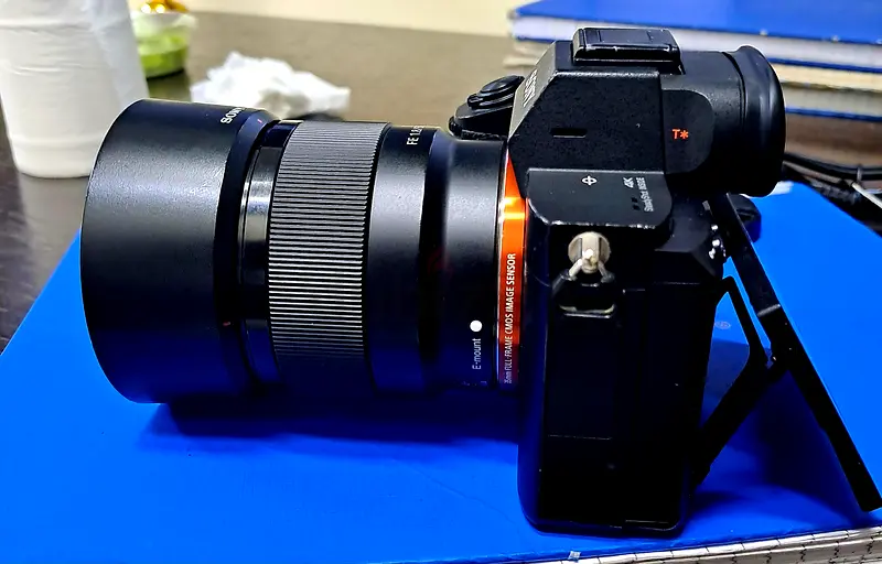 Sony Alpha 7iii/ Full Frame Mirrorless Camera with Sony FE 1.8/50mm