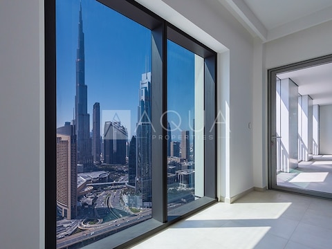07 Layout | High Floor | Vacant | Burj View