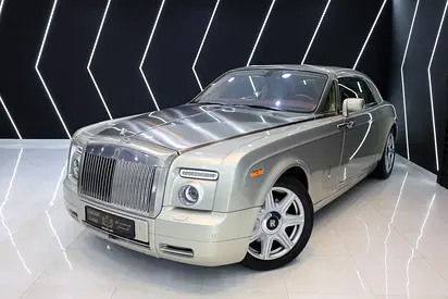 2009 Rolls Royce Phantom Coupe, Original Brushed Steel Bonnet, Starlight Headliner, GCC Specs!!