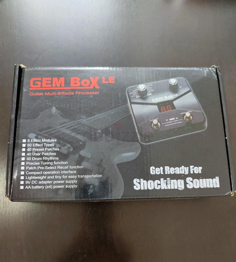 Guitar Multi-Effects Processor - Gem Box632272762380821128