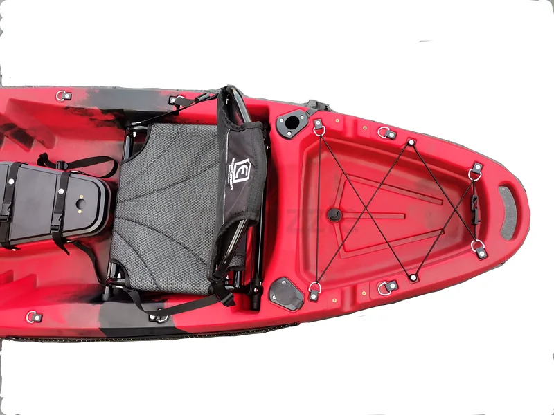 Three seat kayak with chairs and paddle63235109875714111
