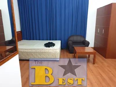 Studio Aprtment Central Ac, C/gas/ Furnished On Tourist Club Area Monthly .for Rent 3250/=