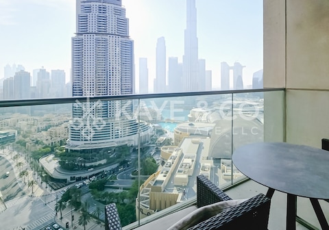 Fountain And Burj View | Vacant | Low Floor