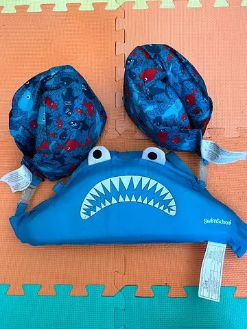 Swim School Floater - Blue Shark