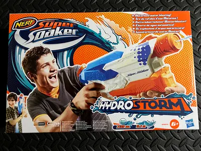 Nerf Super Soaker Hydro Storm - Battery Operated Water Gun