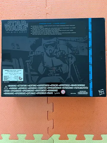 Hasbro Star Wars Black Series Speeder and Biker Scout