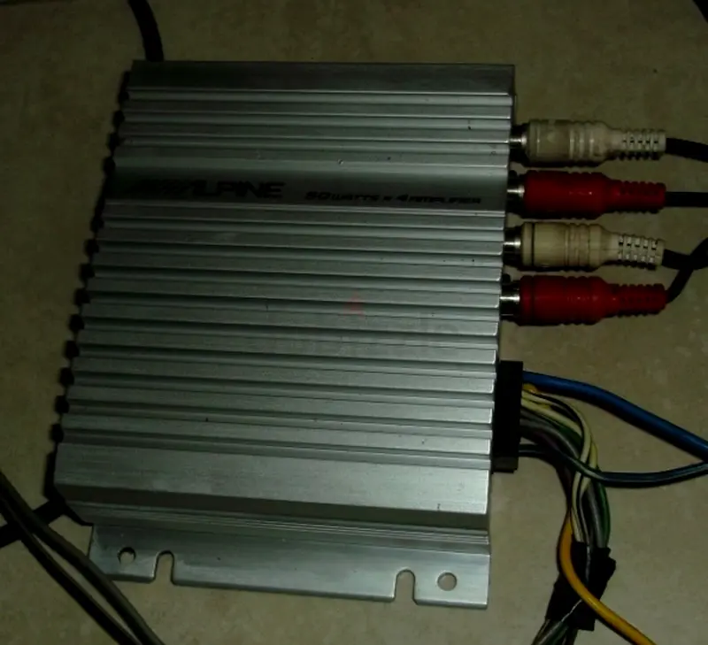 Old School Alpine Sound System