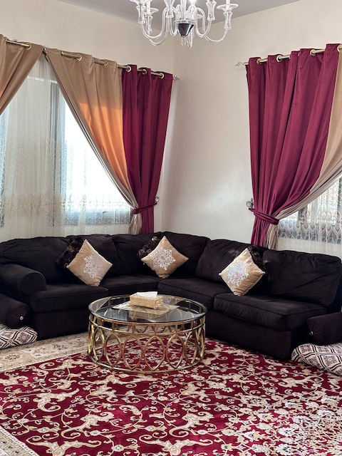 Comfy and elegant Sofa set with tea tables