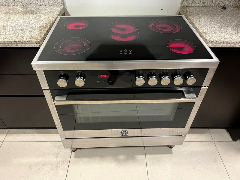 LA Germania new model 5 hobs electric ceramic cooker