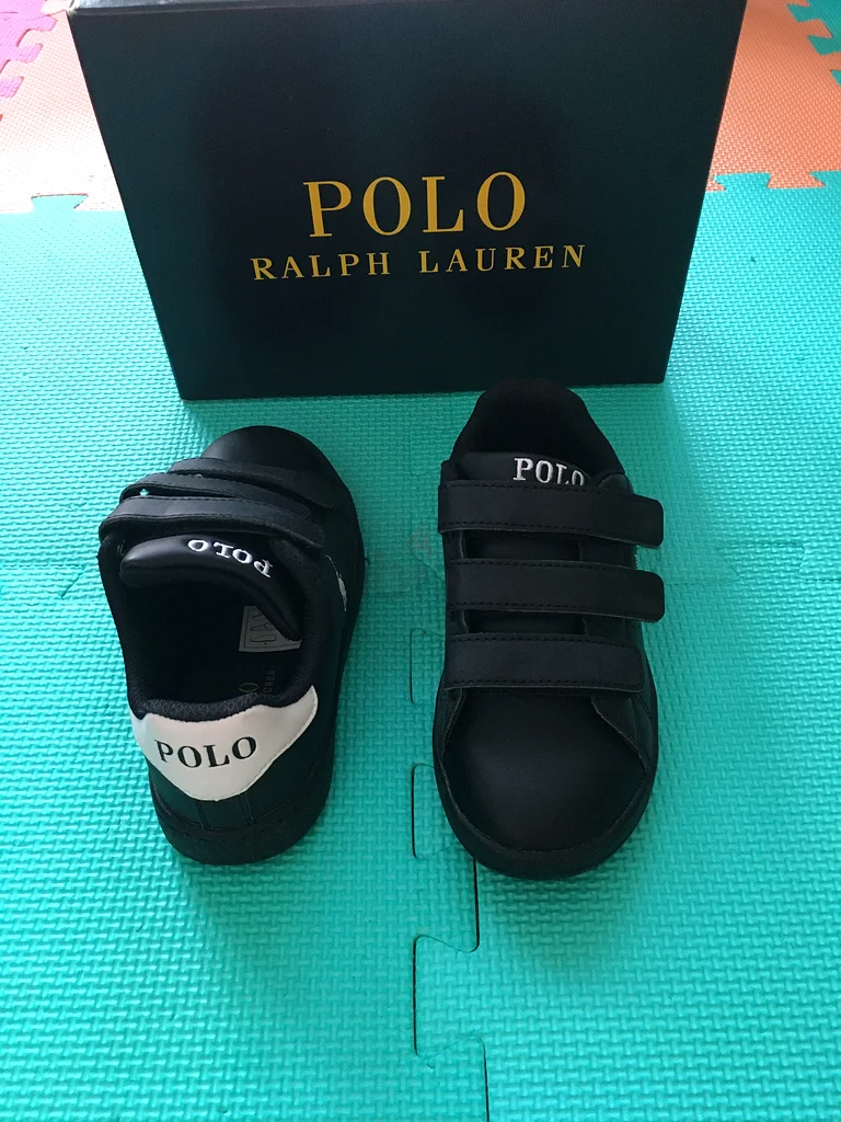 RL Polo Quilton EZ Black and White 11 US (Kids)63172673480451114