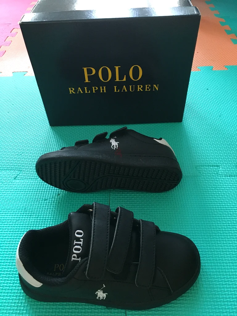 RL Polo Quilton EZ Black and White 11 US (Kids)63172673480451112