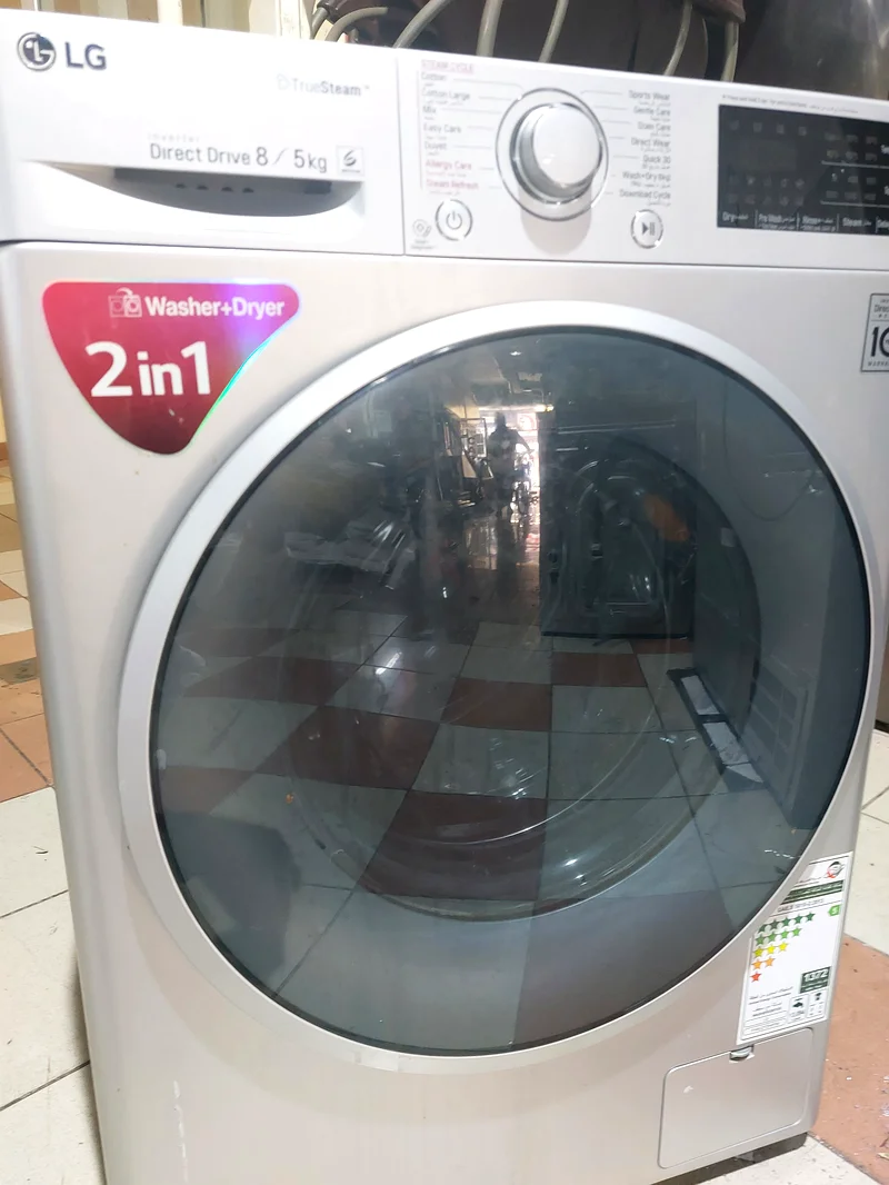 LG direct drive 8kg Washer 5kg dryer 2in1 cambo | dubizzle