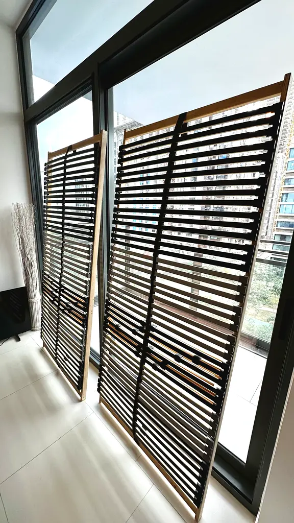 2 IKEA LEIRSUND slatted bed base 180x200cm