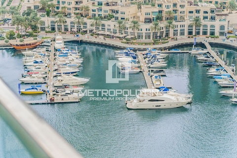 Full Marina View | Fully Furnished | High End Unit