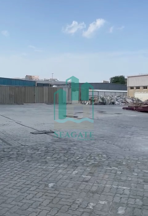 Excellent Leasehold Plot For Sale @ Alquoz 3 Prime Location With 16000 Sqft Warehouse