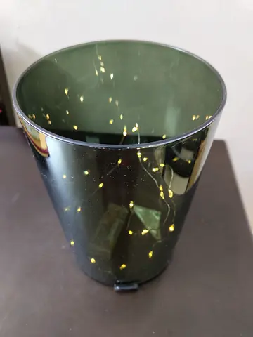 Decorative Glass with base - 9.5in x 6.5in