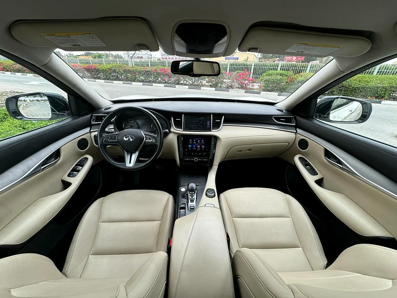 WEEK OFFER - DROP PRICE - INFINITI QX50 2019 GCC - WELL MAINTAINED CAR - 1 YEAR WARRANTY63173843664770111