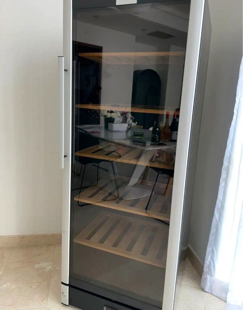 Vestforst 155 bottles dual zone temperature wine fridge